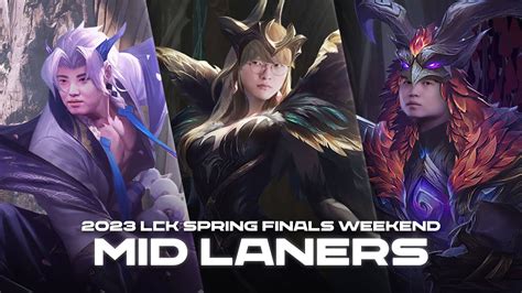 2023 LCK Spring Finals Weekend Mid Laners YouTube