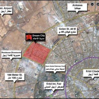 Erbil international airport overall map. | Download Scientific Diagram