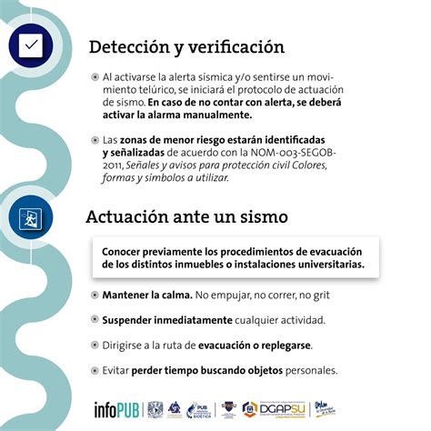 Bioética Unam On Twitter 🚨¿qué Hacer En Caso De Sismo🚨 Antes