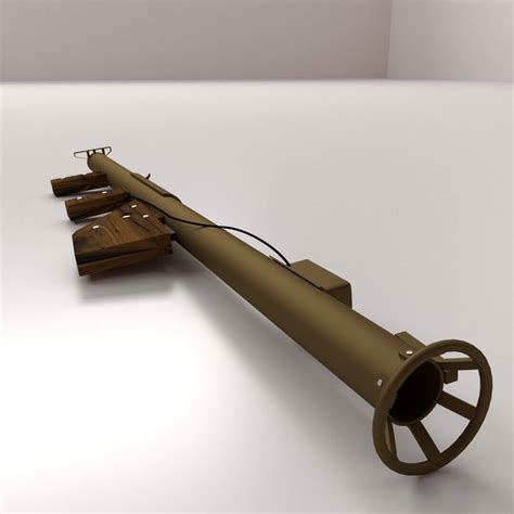 M1 Bazooka - 3D Model by firdz3d