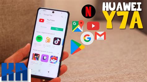 Como Instalar Aplicaciones En Huawei Y7a 2021 Youtube