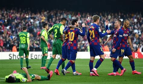 Barcelona 5 0 Eibar 5 Talking Points As Blaugrana Run Riot At Home