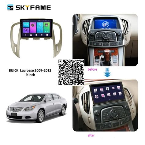 SKYFAME Car Radio For Buick Lacrosse Alpheon 2009 2012 Android GPS