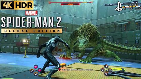 Lizard Boss Fight Marvel Spider Man Lizard Boss Fight K Hdr Ps