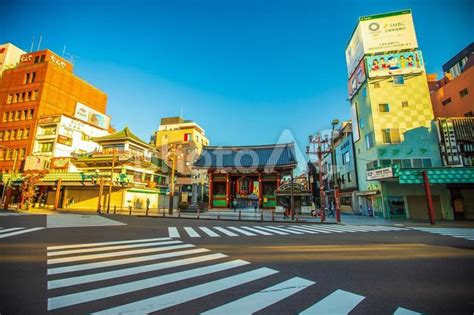 東京都 浅草雷門の風景 No 27246608｜写真素材なら「写真ac」無料（フリー）ダウンロードok