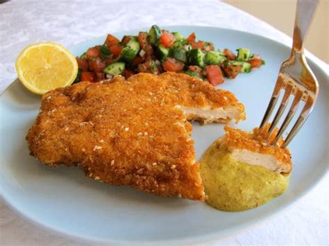 Chicken Schnitzel Golden Crispy Fried Chicken Breasts