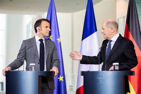 Frankreich Scholz Trifft Macron In Paris Macron Kommt Nach Deutschland