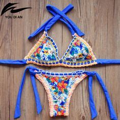 24 Ideas De Bikinis A Crochet Bikini De Ganchillo Bikinis Crochet