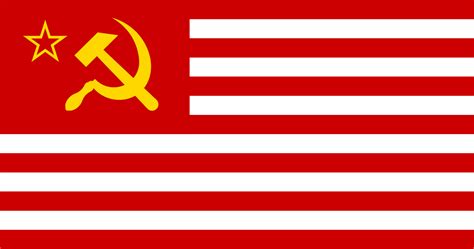 USSA - United Soviet States of America : r/leftistvexillology