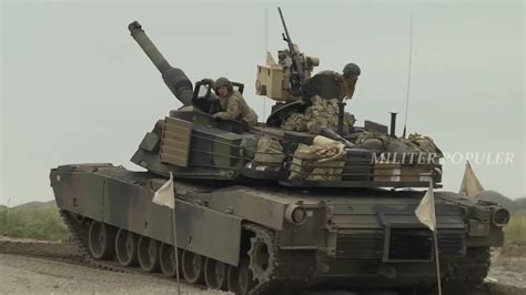 Cuplikan Penembakan M1a2 Abrams Vs Leopard 2 Youtube