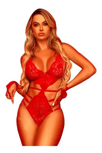 Lingerie Sexy Body Hot Girl Renda Sensual Strapp Luvas Frete grátis