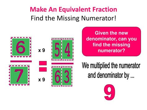 how to find the missing fraction