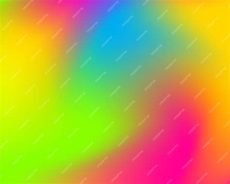 Premium Vector Rainbow Color Abstract Vector Background Smooth