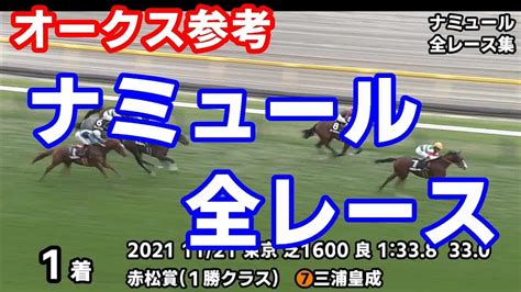 【オークス優駿牝馬2022予想参考】ナミュール全レース集~桜花賞2022【パドック競馬】 競馬動画まとめ