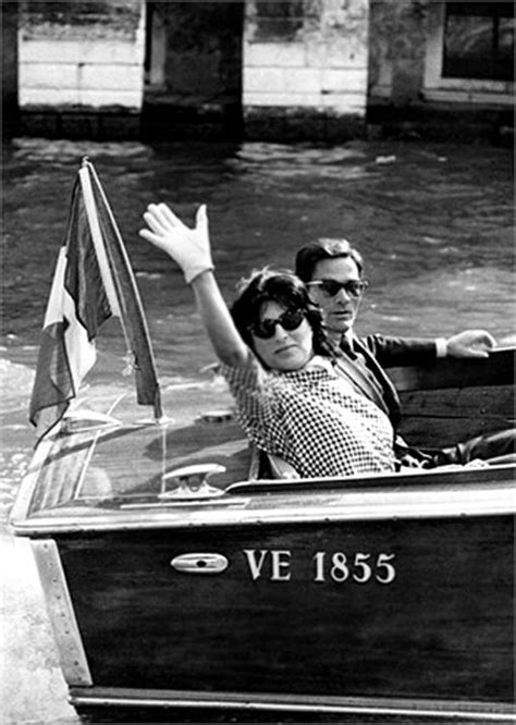 Anna Magnani Pier Paolo Pasolini Towards The Venice Film Festival