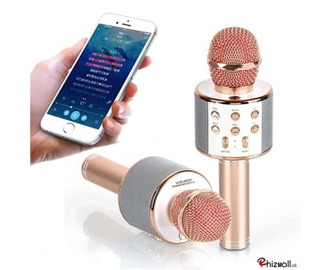 Ws Wireless Karaoke Bluetooth Microphone Hifi Speaker Order Online