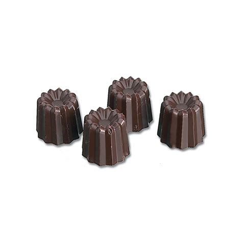 Matfer Bourgeat 380108 Small Cannele Chocolate Mold W 40 Sections