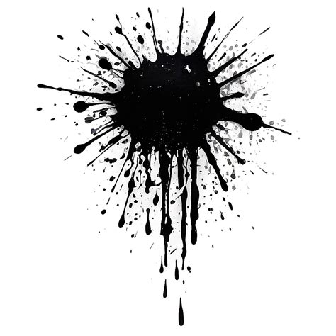 Download Black Paint Splatter Png Bif