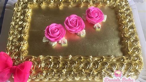 Aprender Sobre Imagem Bolo Princesa Rosa E Dourado Quadrado Br