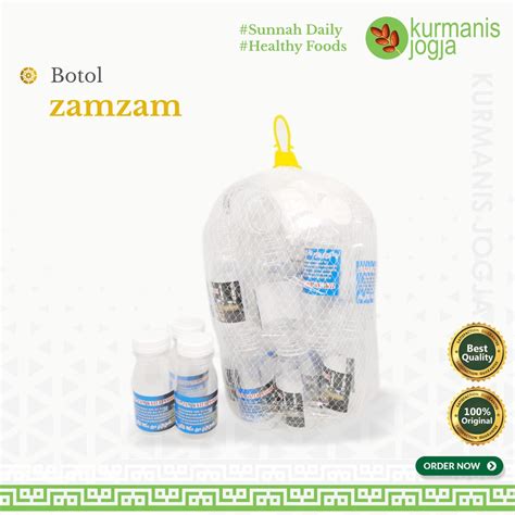 Jual Botol Air Zam Zam Kosong Kemasan Isi 25 Pcs Ukuran 80 Ml Oleh