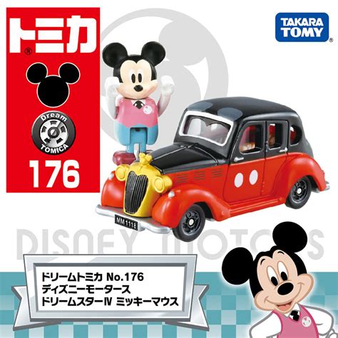 Dream Tomica No 176 Disney Motors Dream Star Iv Mickey Mouse