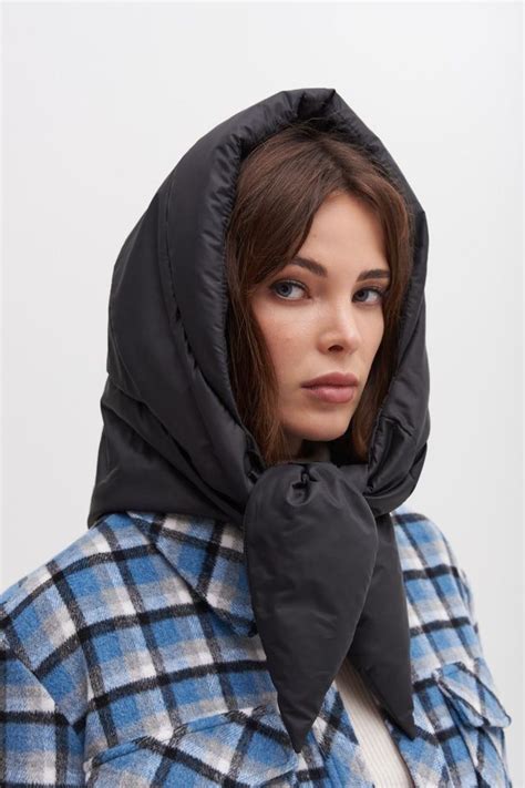 Дутая косынка | Street style outfits urban, Womens knit scarf, Fur fashion