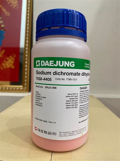 Sodium Dichromate Extra Pure Daejung Korea