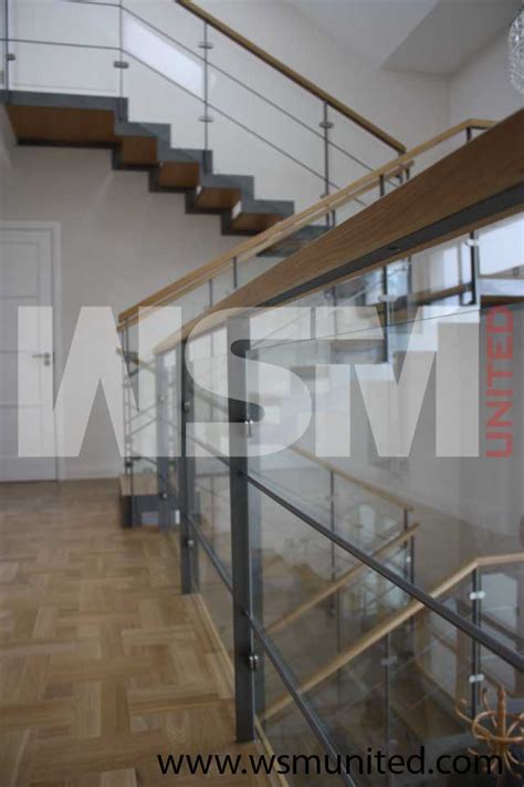 Modern Bespoke Glass Balustrade Contemporary Glass Railing Wsmu Ltd