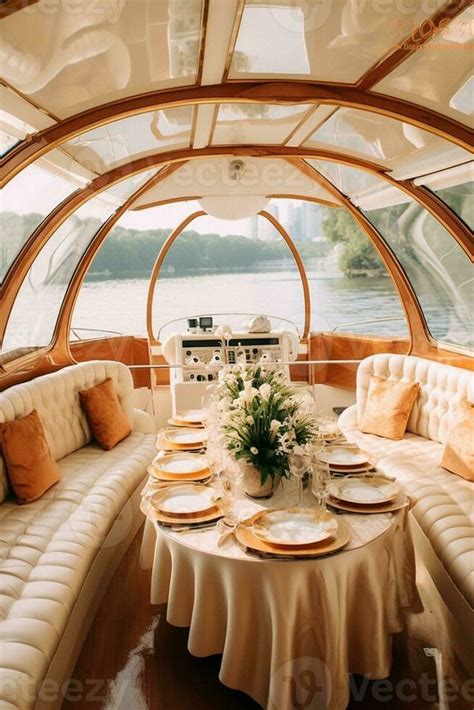 Interior of a luxury cruise boat, Generative AI 29879786 Stock Photo at ...