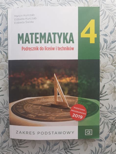 Matematyka 4 Zakres podstawowy PAZDRO 2022 Inowrocław Kup teraz