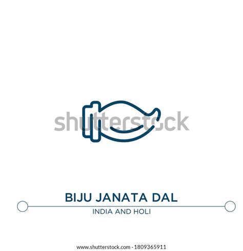 Biju Janata Dal Outline Vector Icon Stock Vector (Royalty Free) 1809365911 | Shutterstock