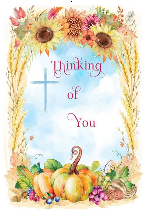 Thinking Of You Religious Cards AO92 Pack Of 12 2 Designs