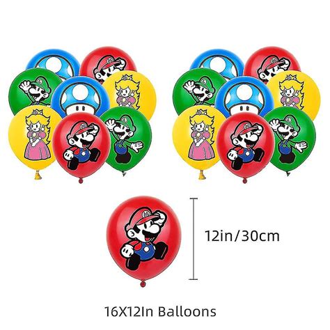 Super Mario Bros Birthday Party Decor Mario Movie Theme Party Supplies