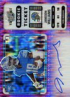 Jameson Williams 2022 Contenders Optic 124 Rookie Ticket Auto