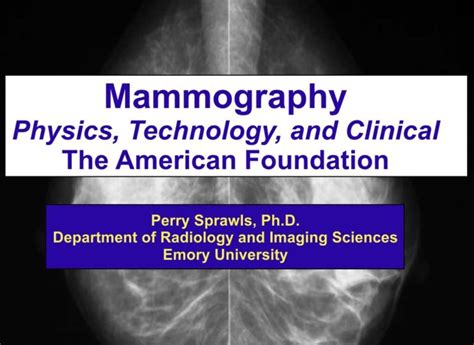 Mammography Archives Aapm Virtual Museum