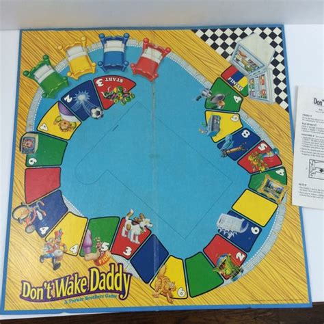 Vintage C 1992 Dont Wake Daddy Board Game By Parker