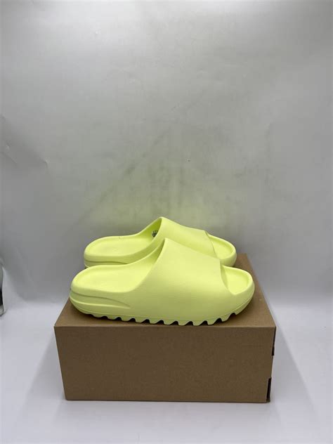 Adidas Yeezy Slide Glow Green 2022 Restock Aftermarket