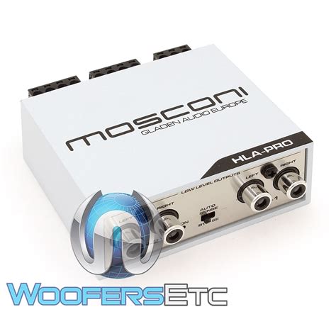 Mosconi Hla Pro 4 Channel High Low Adapter