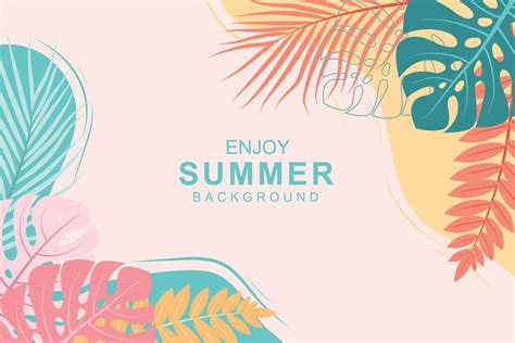Summer Background Vector Art, Icons, and Graphics for Free Download