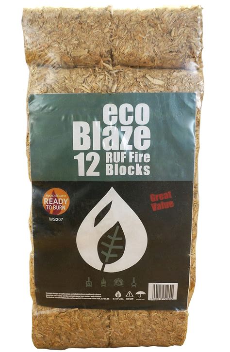 Ecoblaze Ruf Fire Blocks Amazon Co Uk Diy Tools