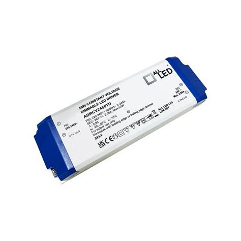 24v Constant Voltage TRIAC Dimmable LED Driver C W Berry