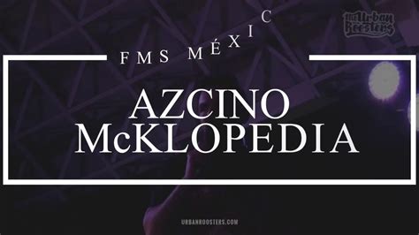 ACZINO VS MCKLOPEDIA SUBTITULADO FMS MÉXICO 2019 JORNADA 7 DELUXE