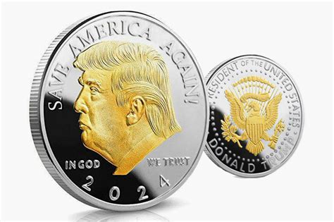 2024 Donald Trump Gold Coin Worth Aidan Arleyne