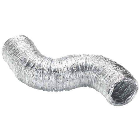 Aluminum Non Insulated Flex Duct Show Flex Pipe Metalworks HVAC