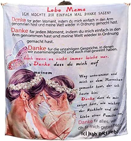 Umllpet Personalisierte Decke Mama Muttertag Geburtstag Geschenke Decke