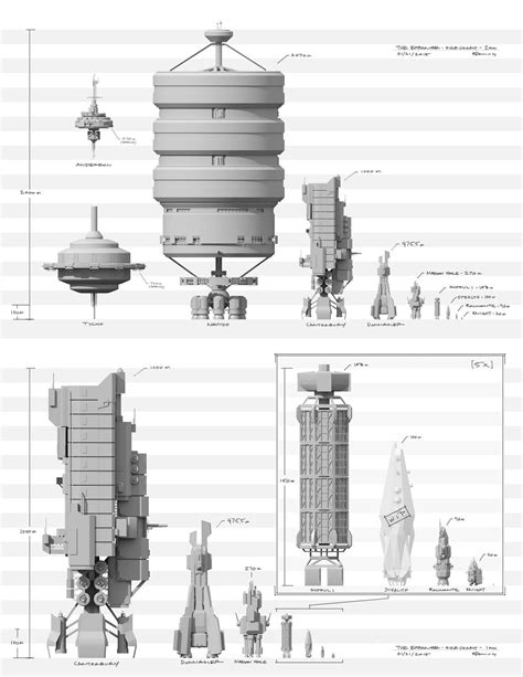 "The Expanse" ships compared to ships from other SciFi series : r ...