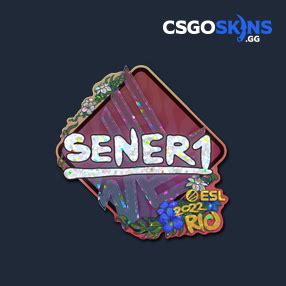 Sticker SENER1 Glitter Rio 2022 CSGOSKINS GG