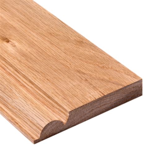 Torus Solid Oak Skirting Hardwood Skirting Board Timber 2 U Direct