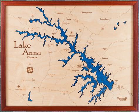 Discover The Enchanting Map Of Lake Anna Virginia