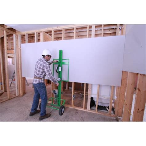 Hangpro 10 Ft H X 24 In L X 24 In W Steel Drywall Lift In The Drywall